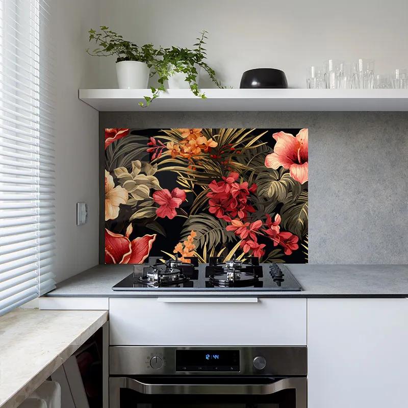 Konyhai üveg hátfalak