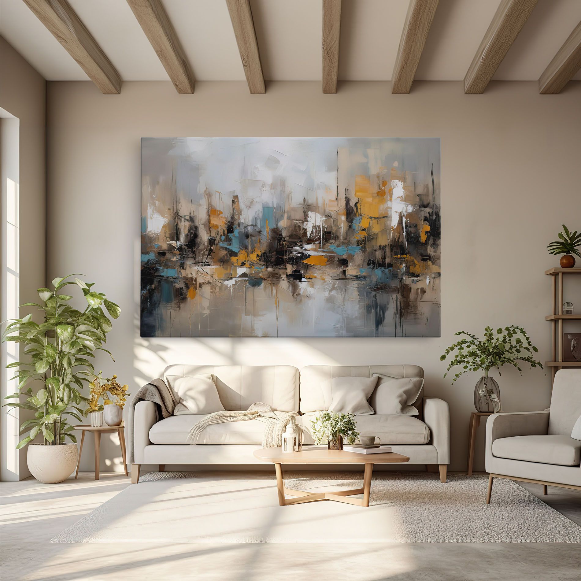 Vászonkép Abstract Los Angeles