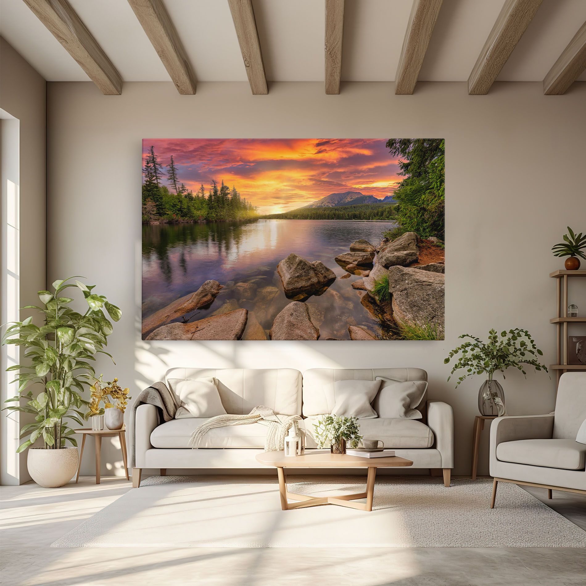 Vászonkép Tatra View